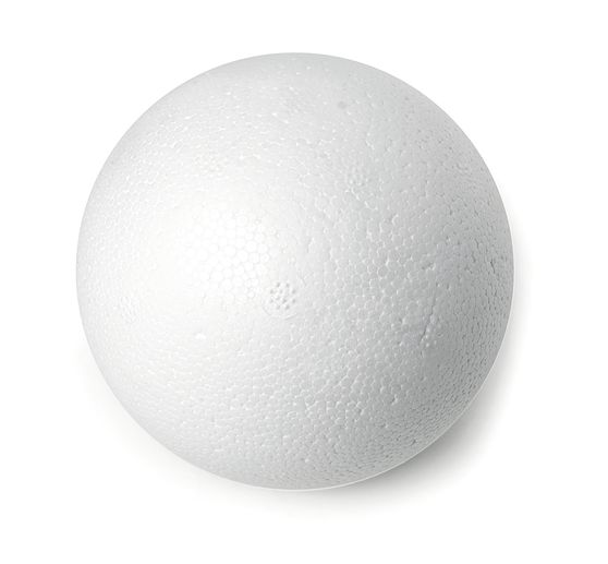 Boule en polystyrène, Ø 4 cm