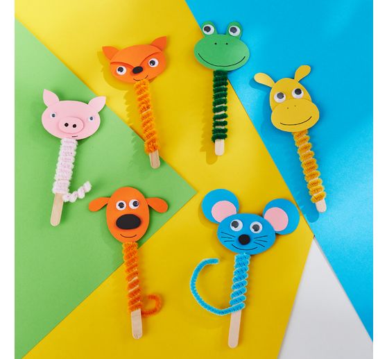 VBS Chenilledraht "Farbenmix", 30 cm, 20er-Set