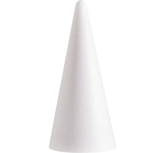 Polystyrene cone 26 cm
