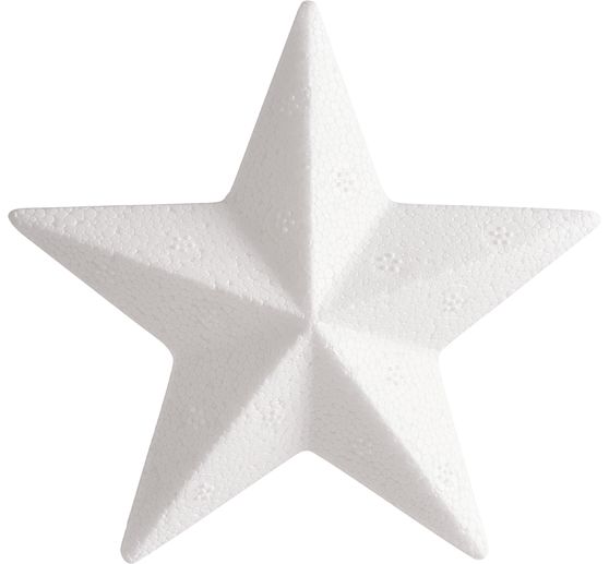 Polystyrene figure Star, 10 cm