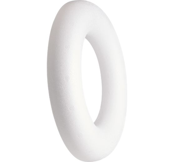 Styroporring flach, (Römer), Ø 25 cm