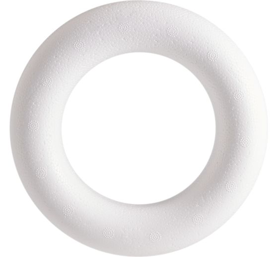 Polystyrene ring flat (Roman), Ø 17 cm