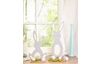 Œufs déco VBS, 10 pc., env. H 6 cm, Blanc