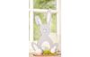 Œufs déco VBS, 10 pc., env. H 6 cm, Blanc