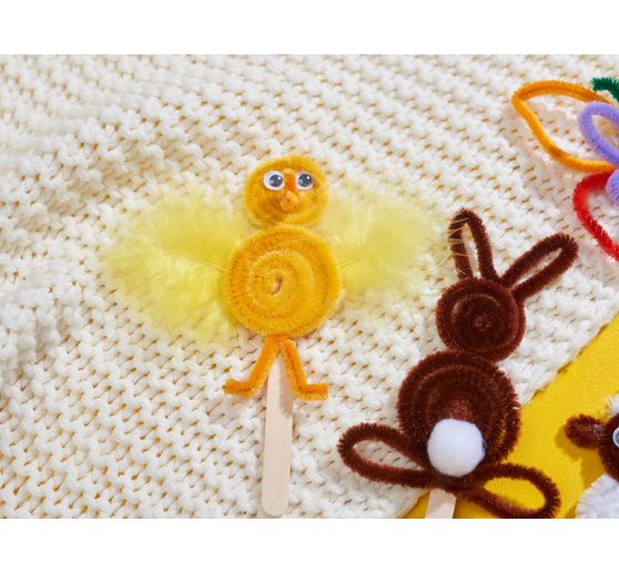 VBS Chenilledraht "Farbenmix", 30 cm, 20er-Set