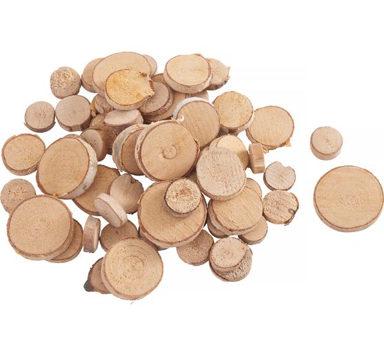 VBS Mini bark discs "Round"