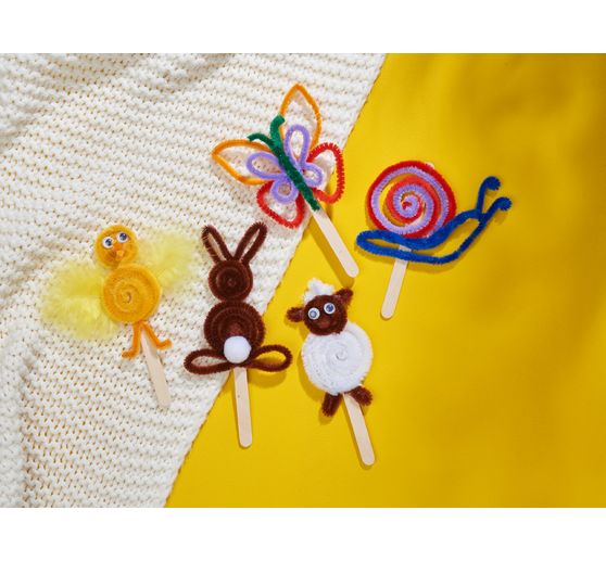 VBS Chenilledraht "Farbenmix", 30 cm, 20er-Set