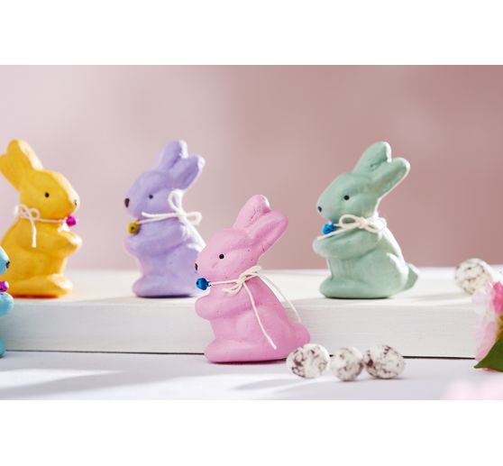 Lapins en polystyrène VBS, 10 pc.