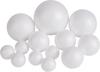 VBS Polystyrene ball set, 13 pieces