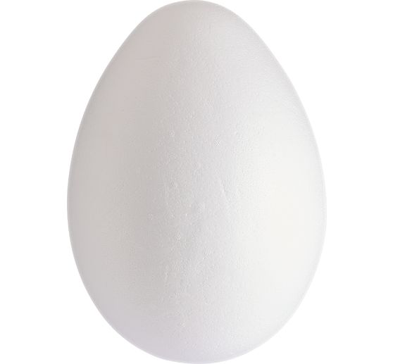 Œuf en polystyrène, 2 parties