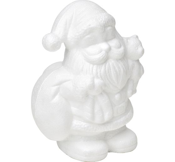 Forme en polystyrène Père Noël, 18 cm