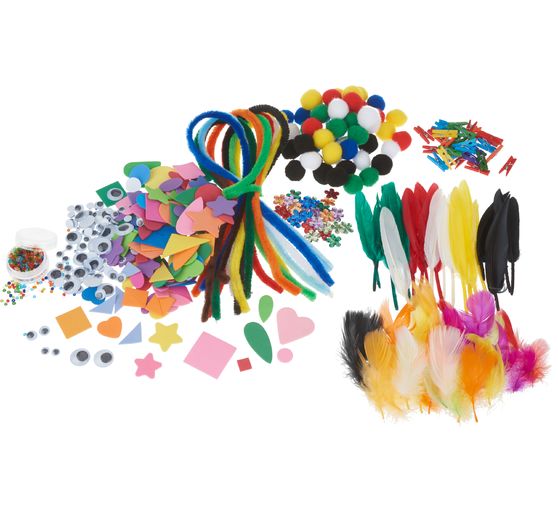 Kit créatif Jumbo XXL, env. 1000 pc.