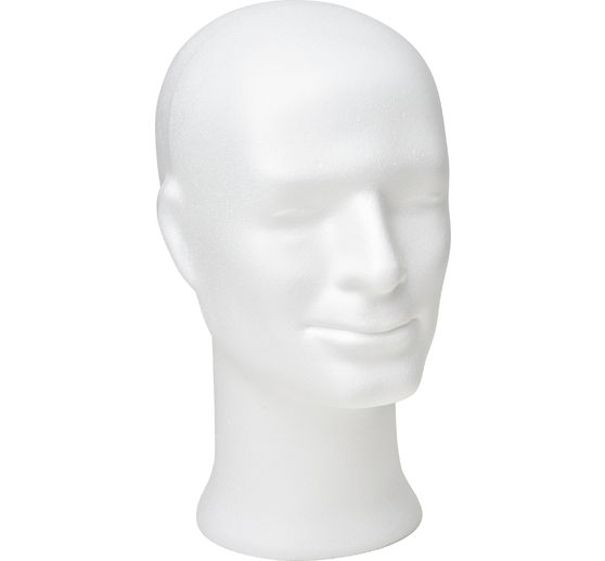 Styrofoam mold "Man head