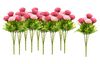 VBS Ranunculus, artificial, Pink, approx. 28 cm, 10 pieces