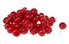 VBS Decorative apples on a wire "Red", 50 pieces