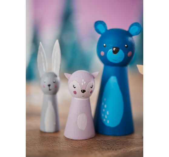 Figurines cônes, 5 pc.