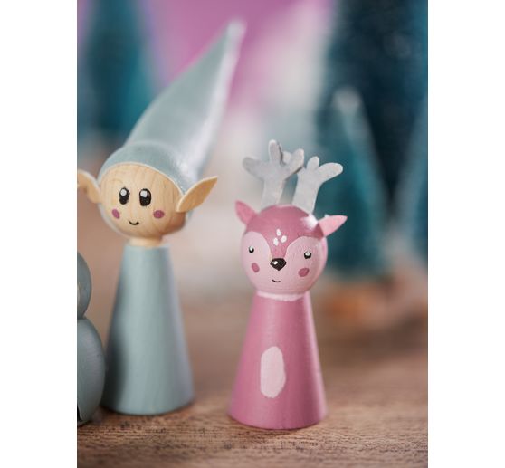 Figurines cônes, 5 pc.