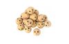 Têtes en bois VBS « Naturel », Ø 22 mm, 25 pc.