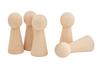 Figurines c&ocirc;nes en bois VBS