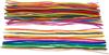 Fils chenille VBS « Assortiment multicolore », 50 cm, 100 pc.