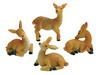 Faons, set de 4, env. 5 cm