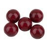 Perles en bois, Ø 15 mm Rouge cerise