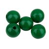 Perles en bois, Ø 15 mm Vert