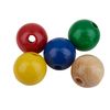 Perles en bois, Ø 15 mm Multicolore