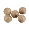 Perles en bois, Ø 6 mm, env. 125 pc. Naturel