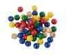 Wooden beads, Ø 10 mm, approx. 50 pieces