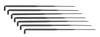 VBS Spare needles for dry felting needle, 7 pcs.