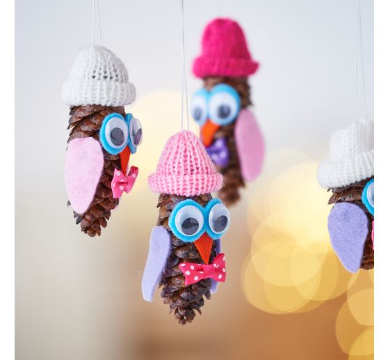 Yeux mobiles à coller VBS « Rond », Ø 16 mm, 50 pc.