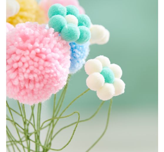 VBS Pompons, 15 mm, 60 Stück