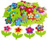 Pièces à disperser en feutrine VBS « Fleur »