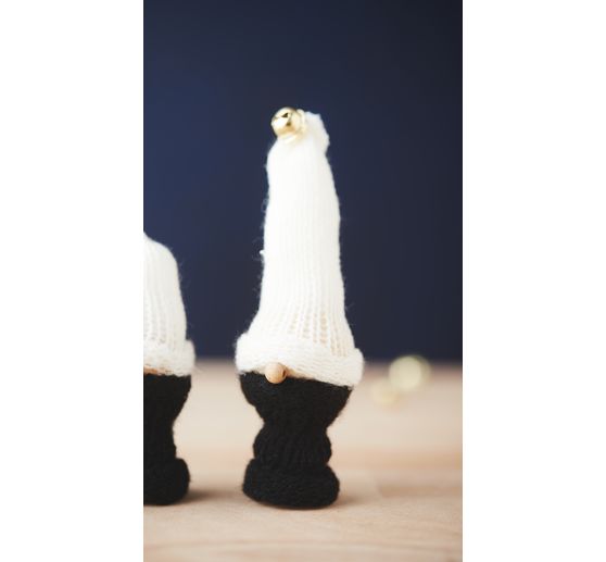 Manchon tricot, uni, l 3 cm