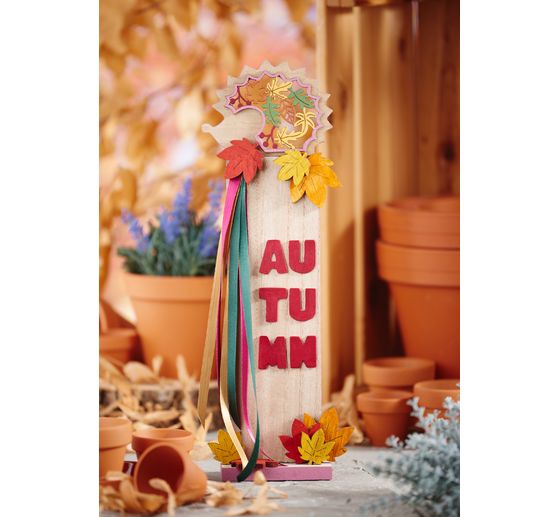 Set de lettres en bois VBS « Assorties - Blanc », 156 pièces