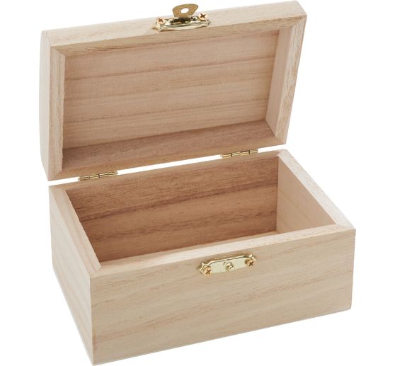 VBS Holztruhe, 12 x 8 x 6,5 cm