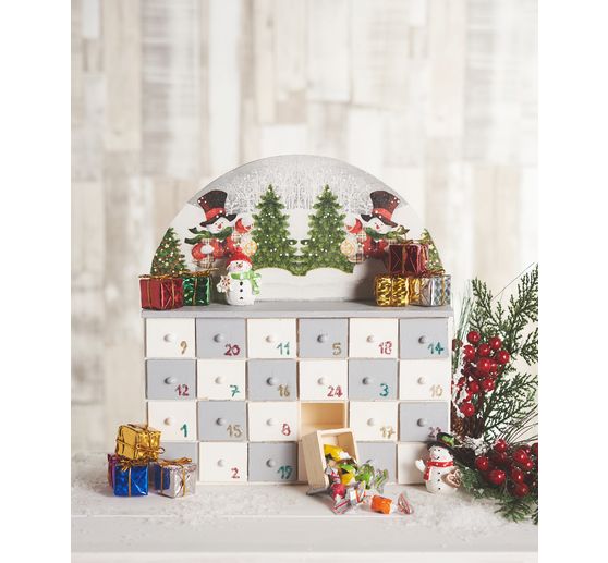 VBS Advent calendar with 24 drawers