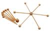 Mobile croix, 6 branches, env. 30 cm