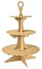 Serviteur &agrave; g&acirc;teaux, 3 niveaux, bois MDF