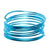 Fil aluminium déco, Ø 2 mm, L 2 m Turquoise