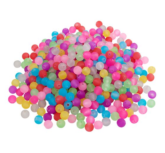 VBS Beads "Frosted", 250 g