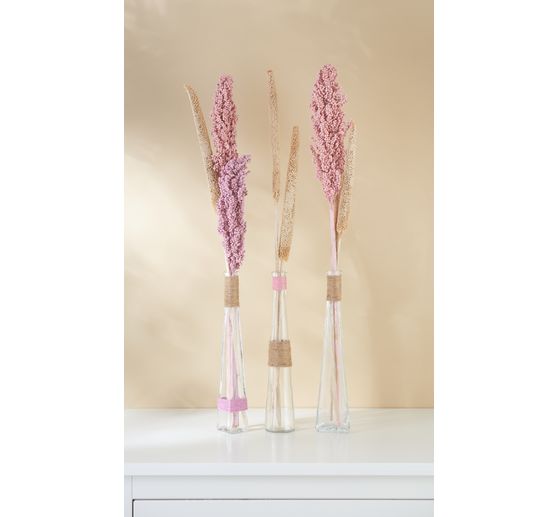 Bouteilles en verre VBS « Geo », set de 3