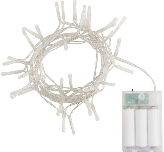 Guirlande lumineuse mini-LED VBS « 40 LED », avec minuterie