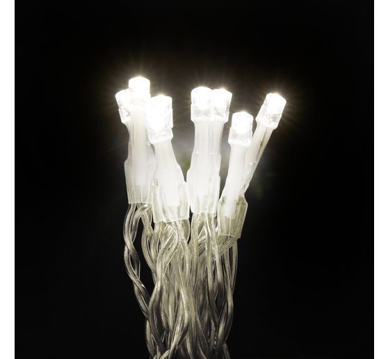 VBS LED-Lichterkette mit Schalter, Kreisschaltung, 10 LEDs