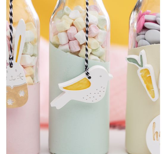 VBS Glasflaschen "Milk", 3er-Set