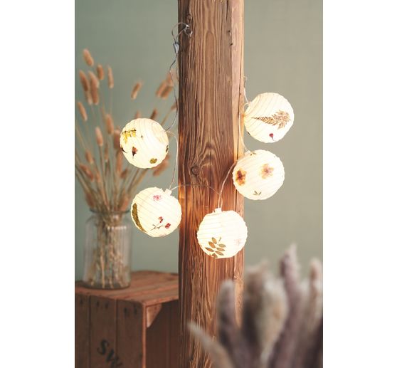 VBS LED-Lichterkette mit Schalter, Kreisschaltung, 10 LEDs