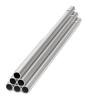 Sound bars "Hollow", 6 pieces, Silver color
