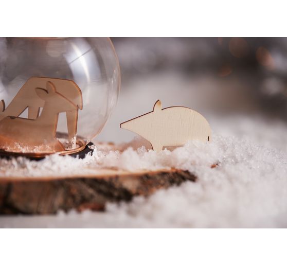 Bougeoir VBS « Boule en verre »