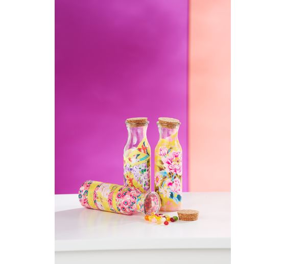 VBS Glasflaschen "Milk", 3er-Set